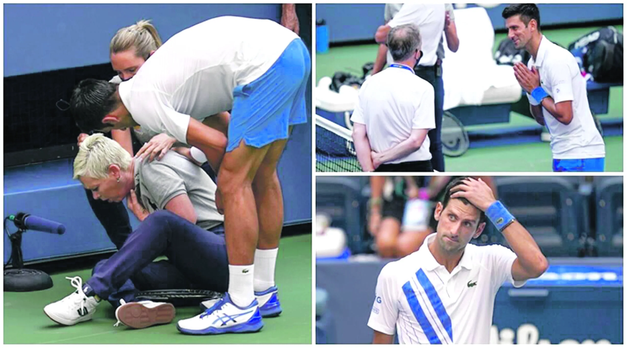 Djoković wyrzucony z US Open