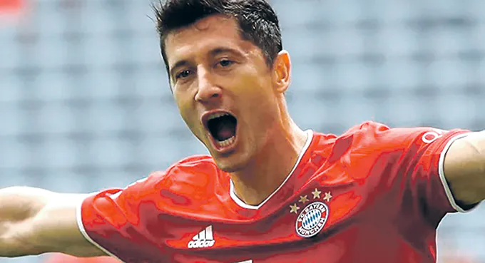 Lewy piłkarzem roku w Niemczech