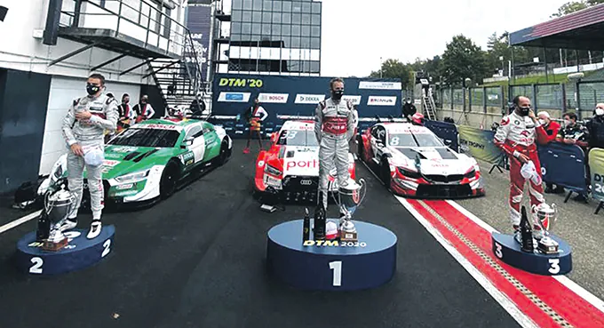 Szczęście Kubicy na torze Zolder