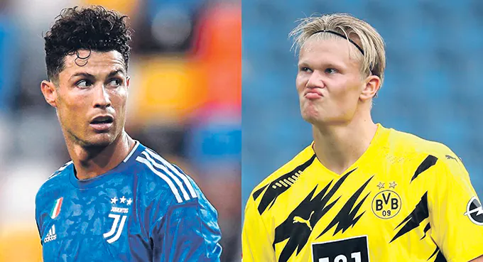 Haaland rzuca wyzwanie CR7