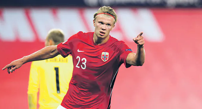 Norweski rząd straszy Haalanda