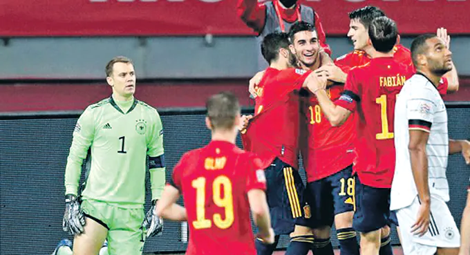 Niemcy upokorzeni przez Hiszpanów