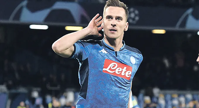 De Laurentiis niszczy Milika