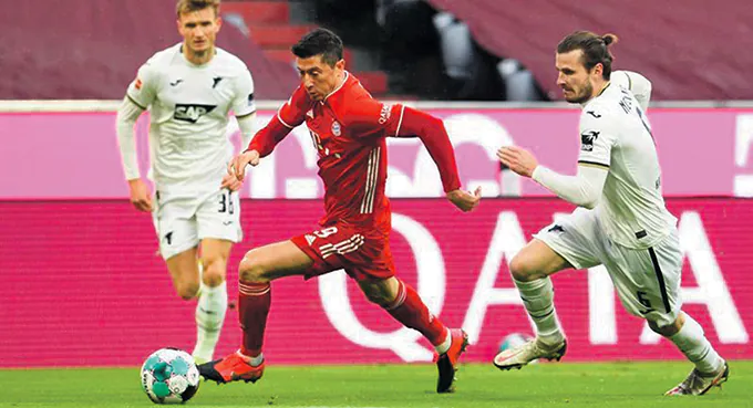 24. trafienie Lewego w  Bundeslidze