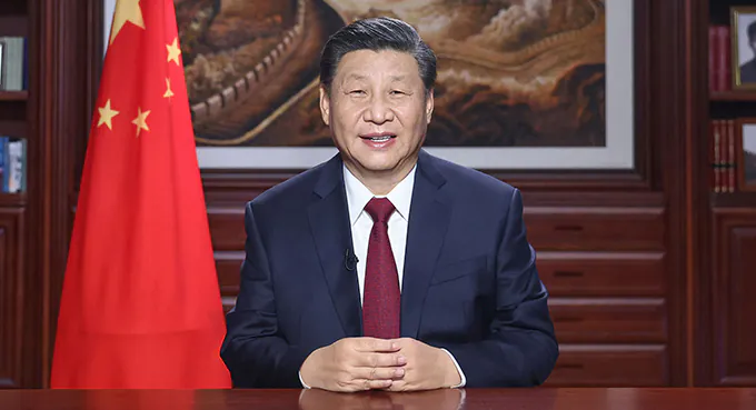 Przemówienie przewodniczącego Chin Xi Jinpinga z okazji Nowego Roku 2021