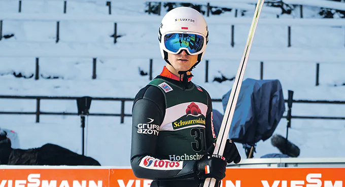 Stękała błysnął  na Wielkiej Krokwi