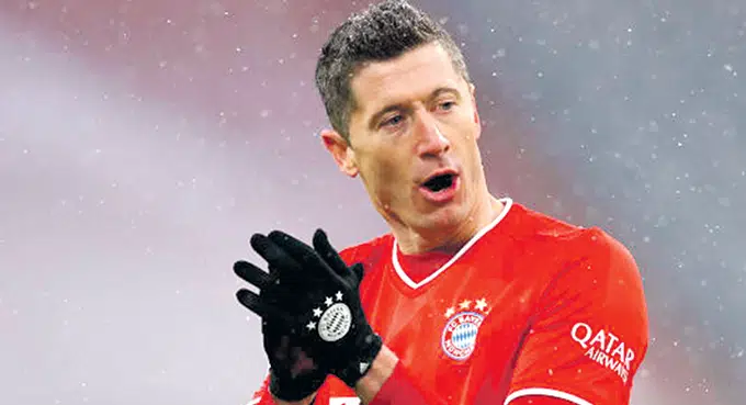 Lewandowski dogonił Klausa Fischera