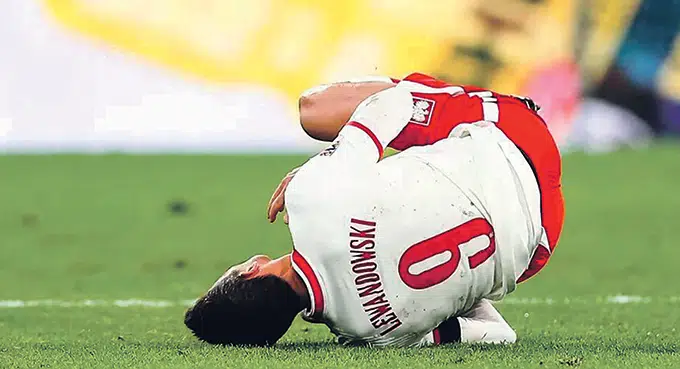Z Anglią zagramy bez Lewandowskiego