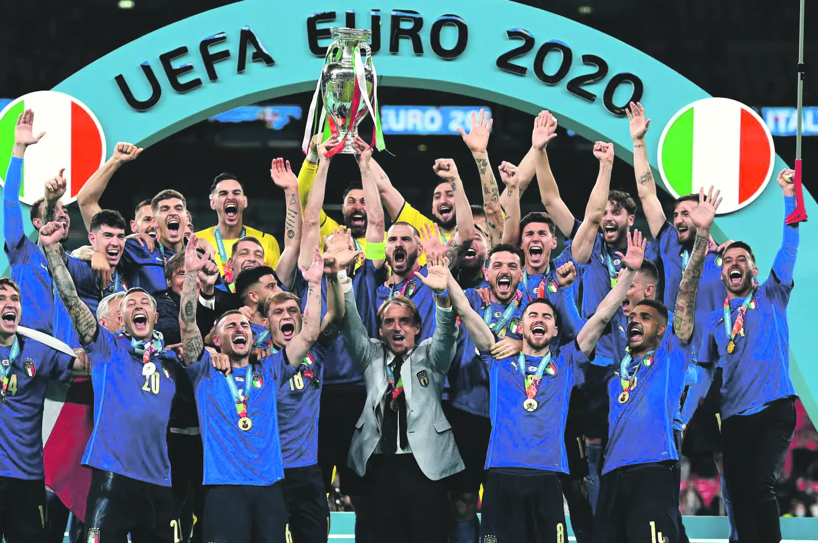 Euro 2020/21: Włoska robota na Wembley