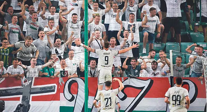 Legia ma coraz trudniej w europejskich pucharach