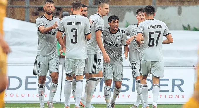 Legia przebrnęła pierwszą rundę eliminacji Ligi Mistrzów