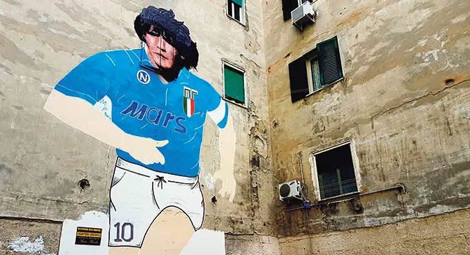 Maradona, patron Neapolu