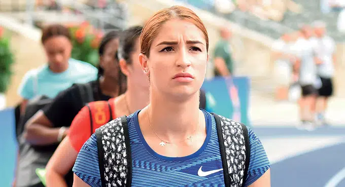 Swoboda szaleje na bieżni pod dachem