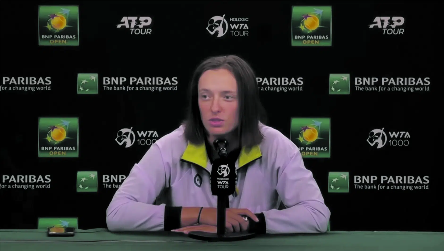 Świątek bez respektu dla tenisowych sław