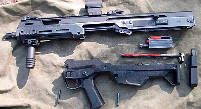 Grupa zbrojeniowa z powyłamywanymi zębami