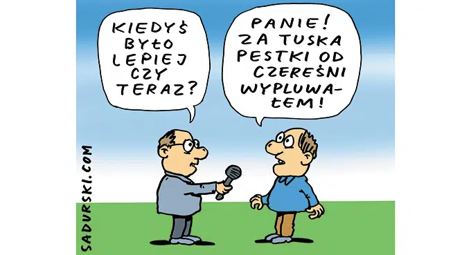 Sadurski na dzień dobry