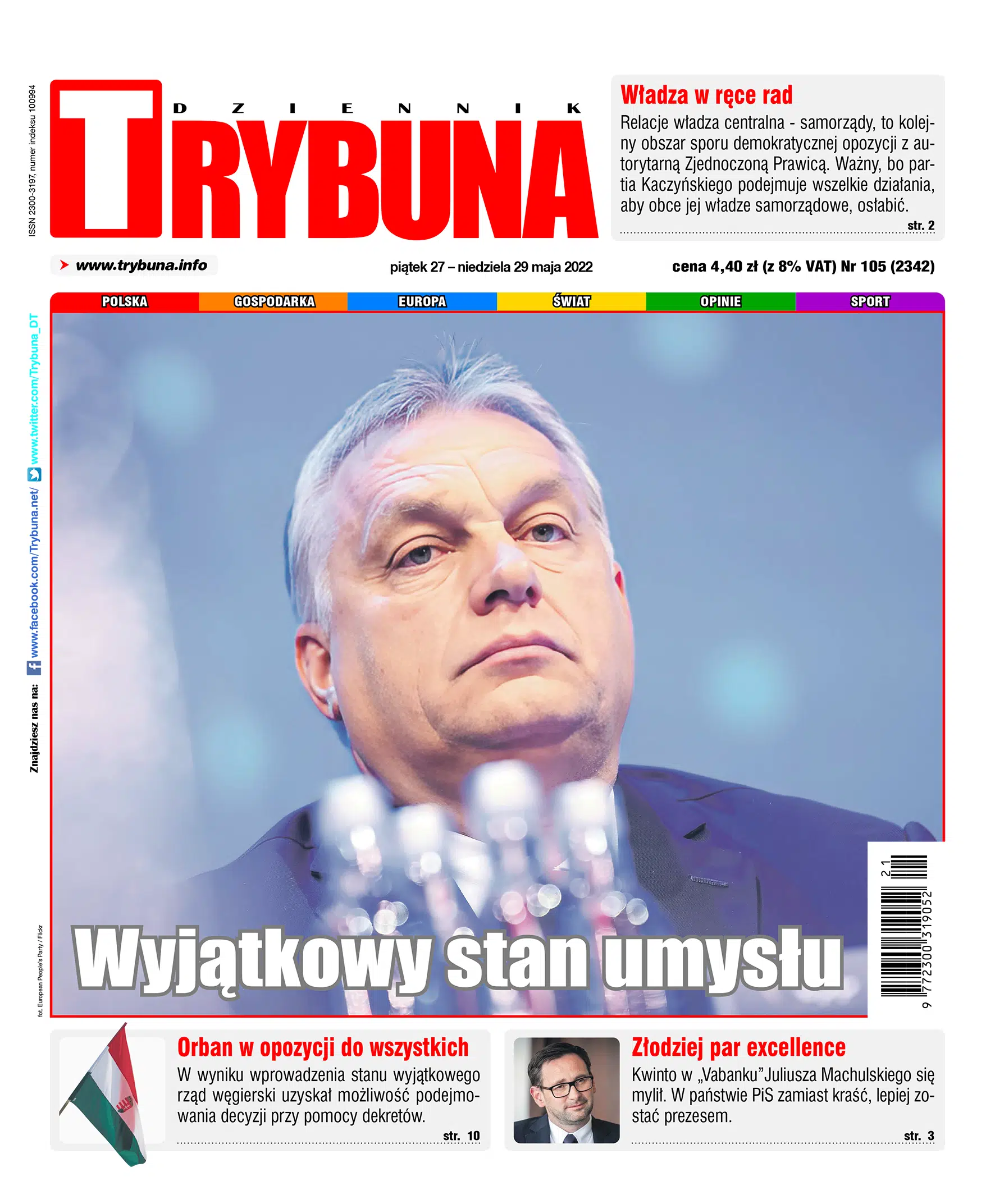 Dziennik Trybuna 2022-05-27 nr 2342