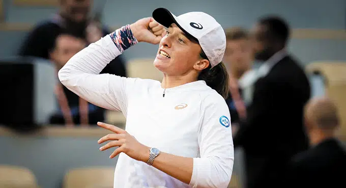 Świątek nie zwalnia tempa