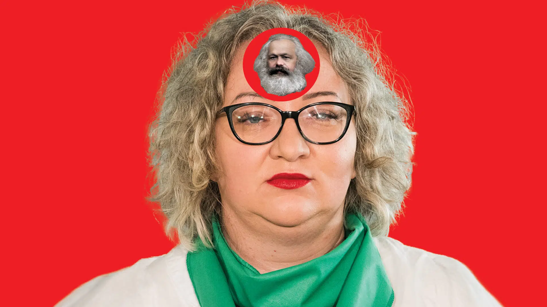 Lempart z Marksem na czole
