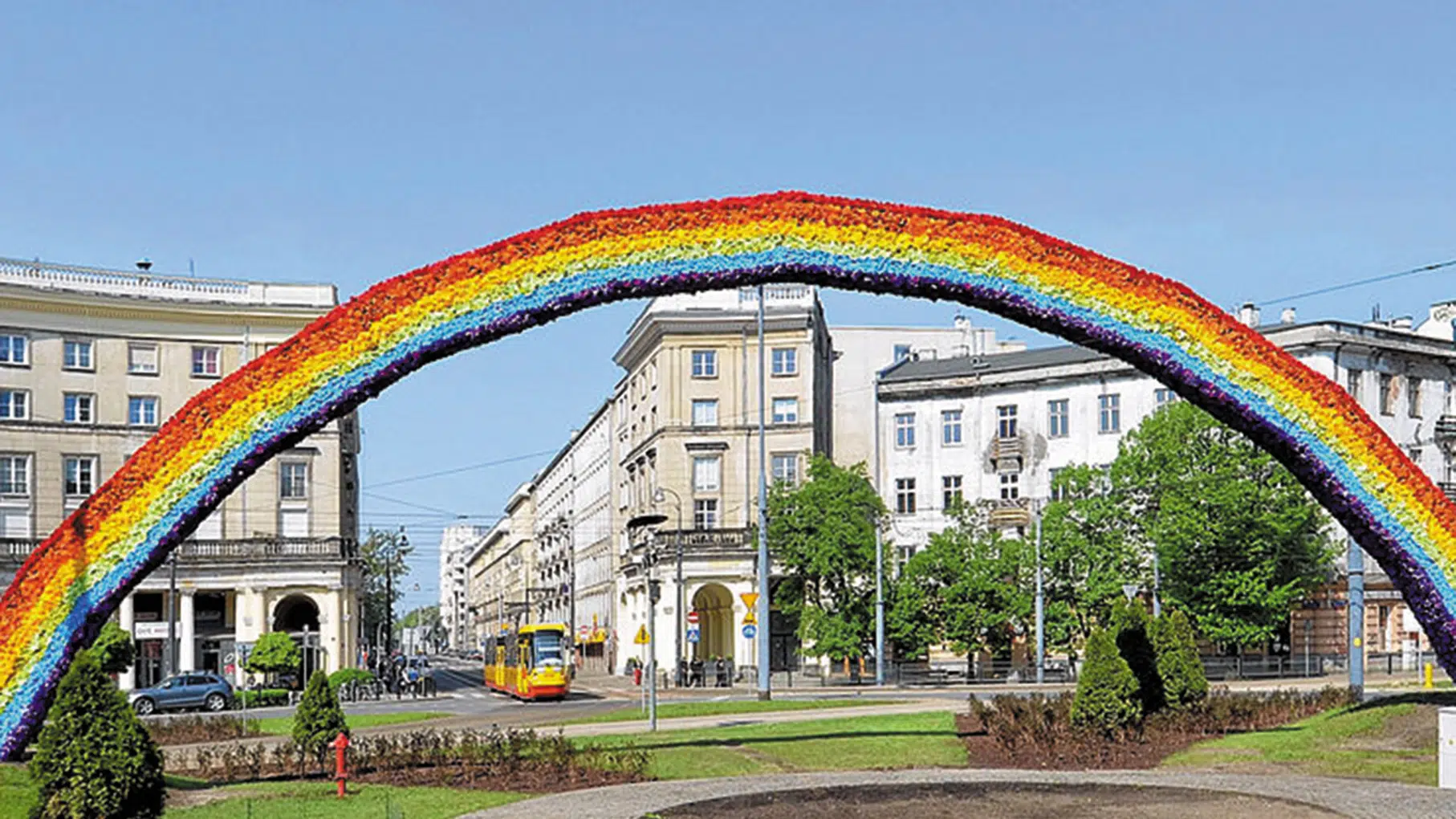 Tęcza wróci na Plac Zbawiciela?