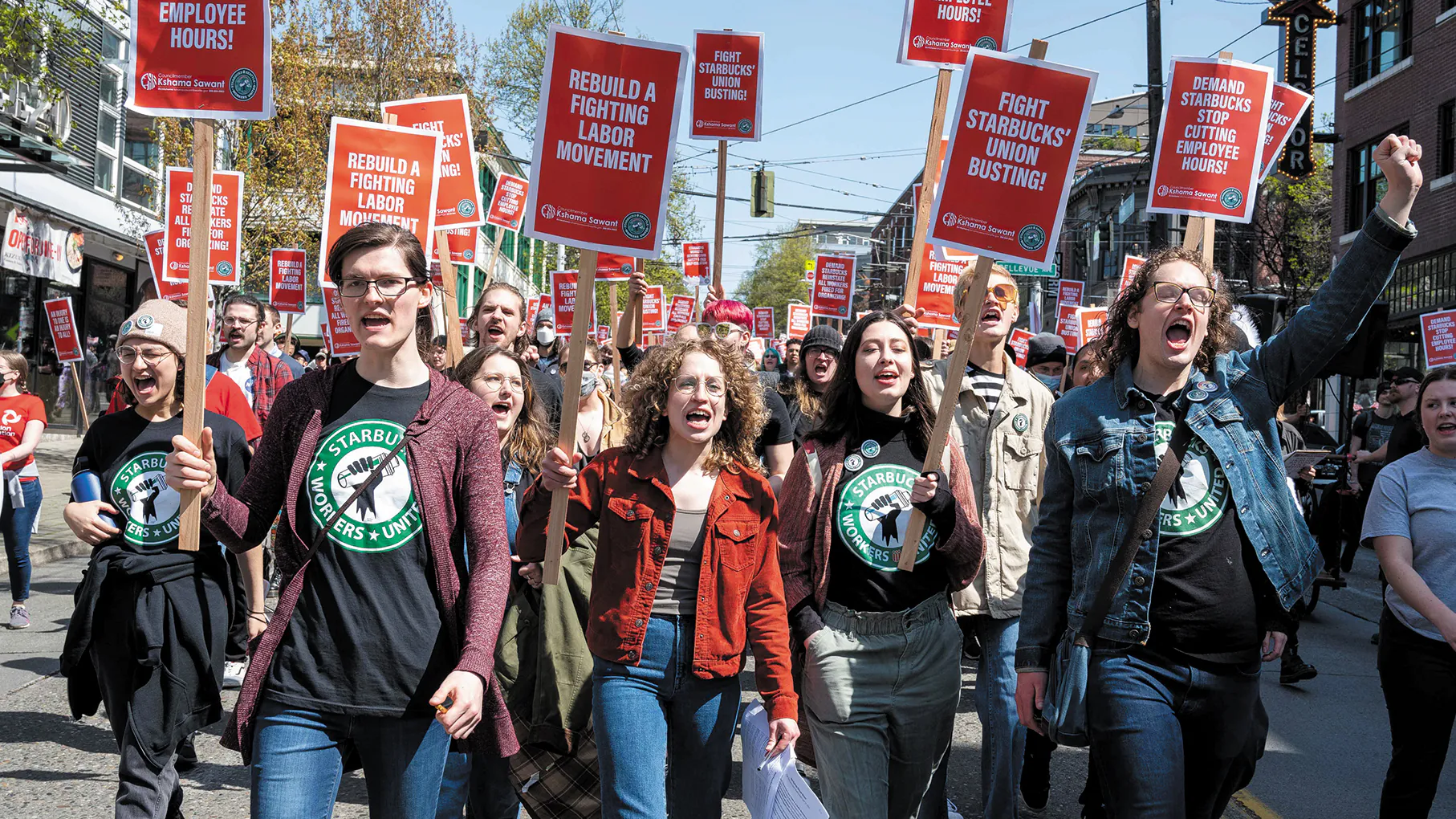 Starbucks niszczy związki zawodowe