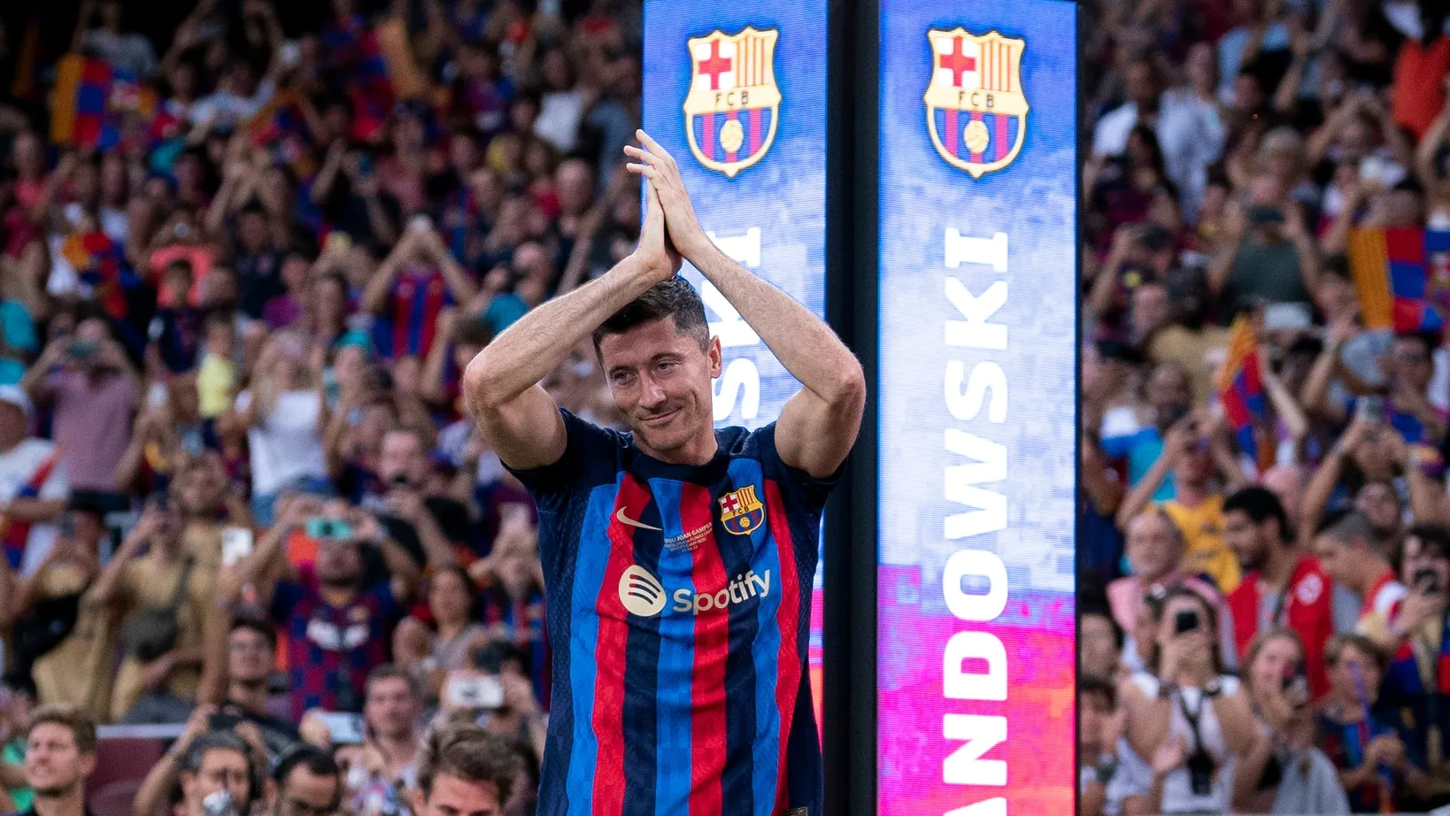 Barcelona oczarowana Lewandowskim