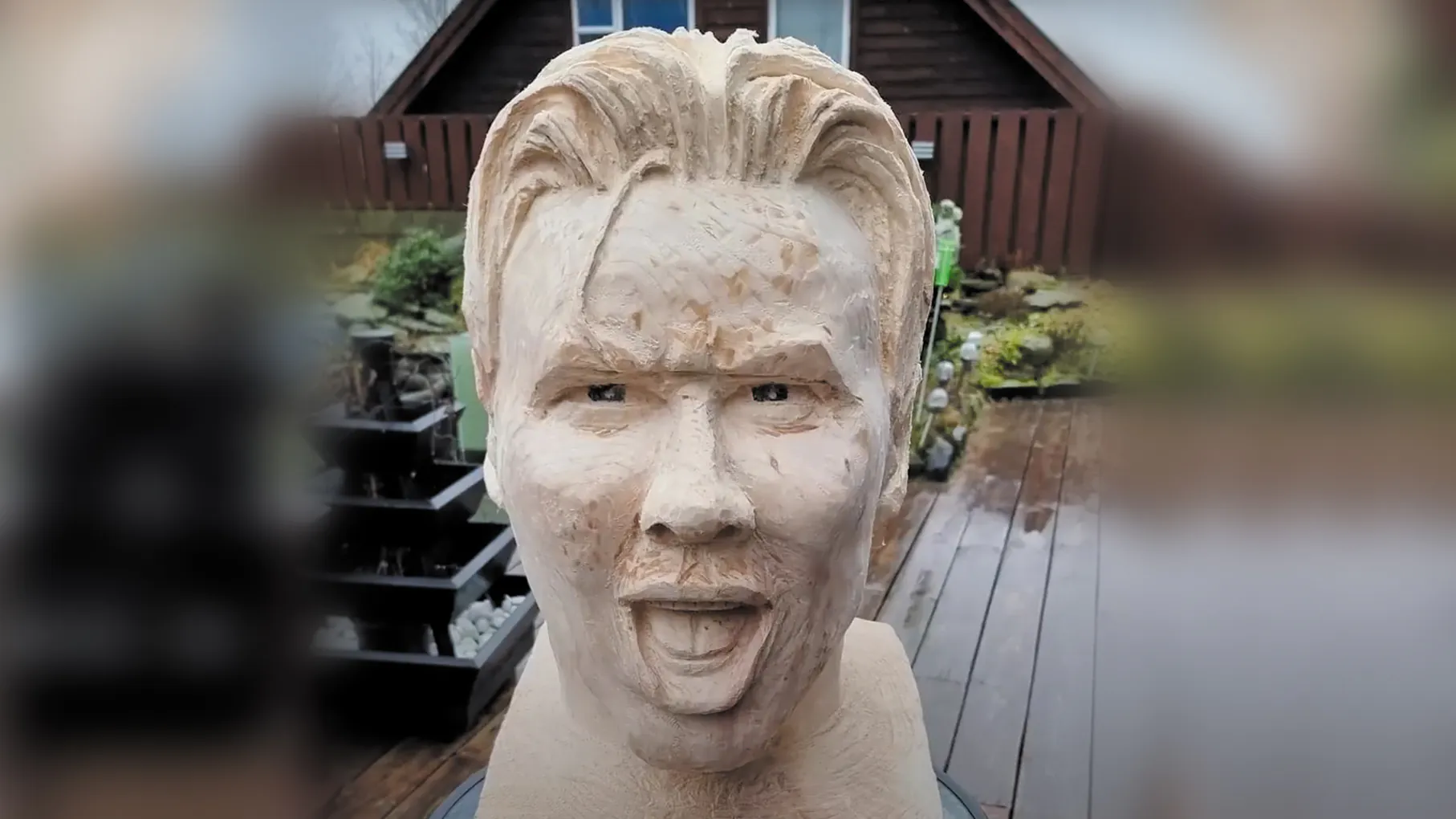 Ukradli rzeźbę Haalanda