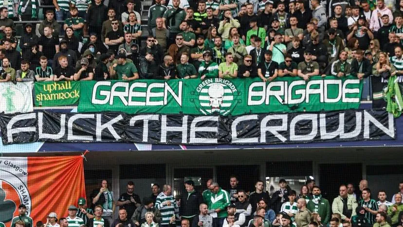 Celtic ukarany za ochydny baner
