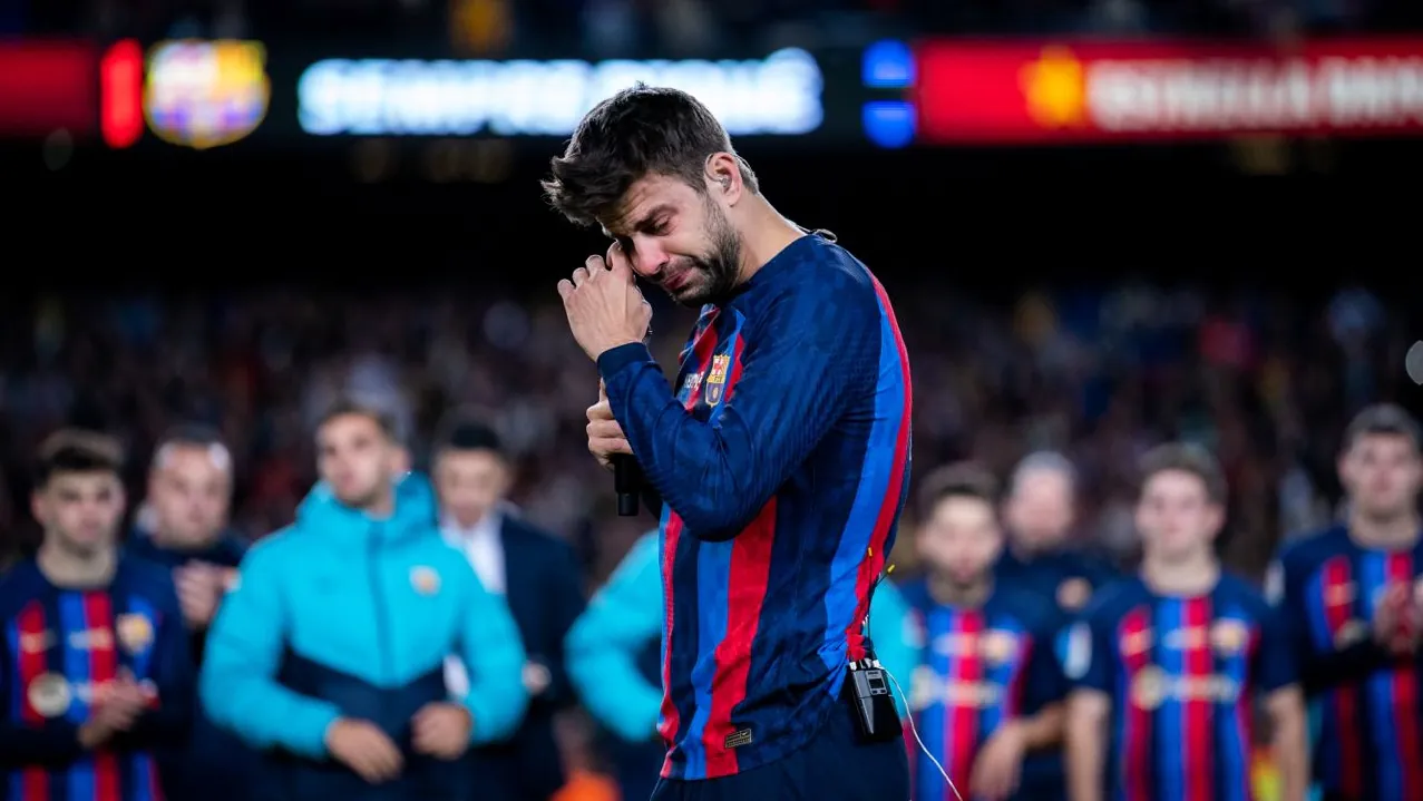 Ostatni mecz Gerarda Pique