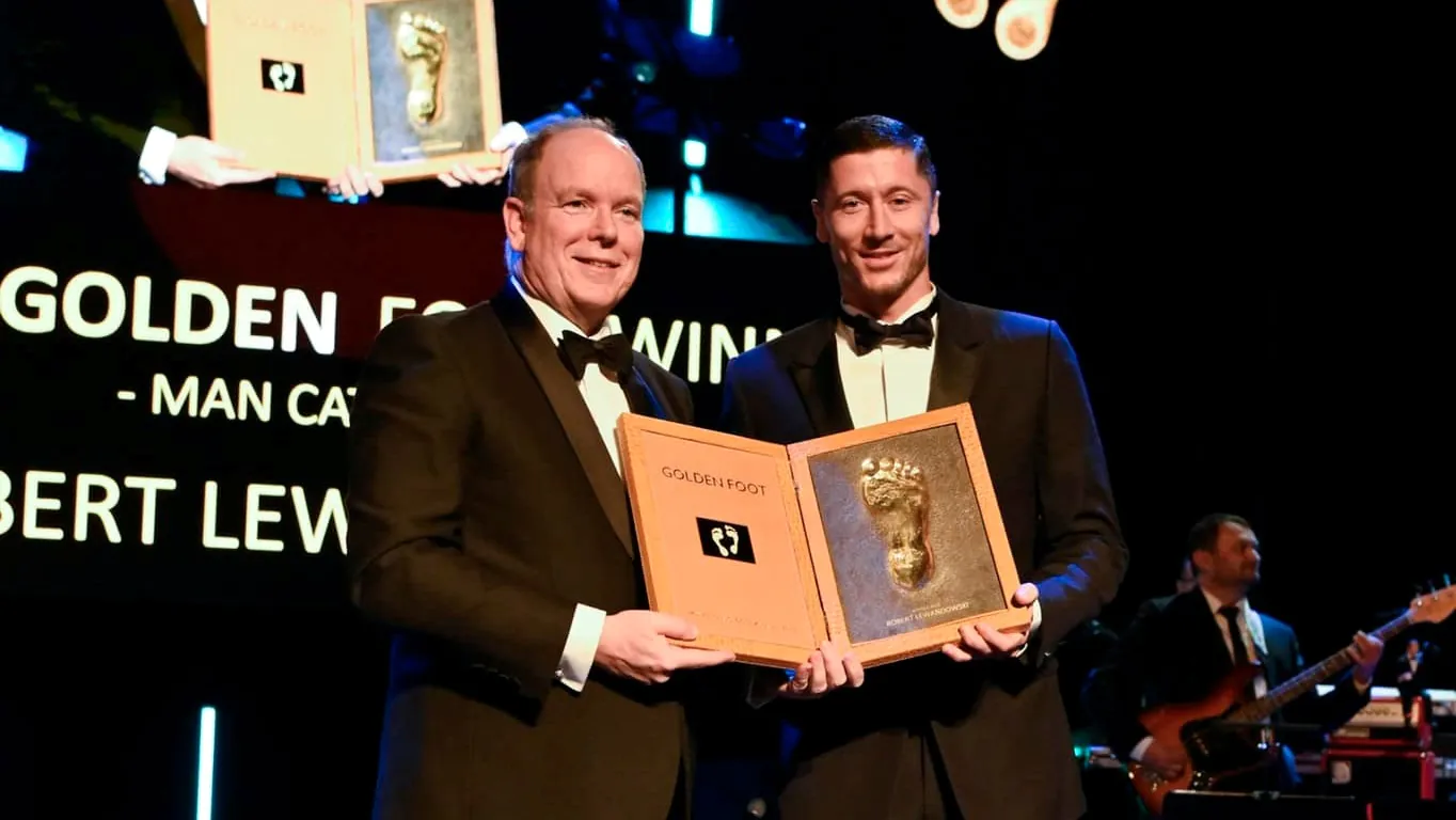 Lewandowski z kolejną nagrodą