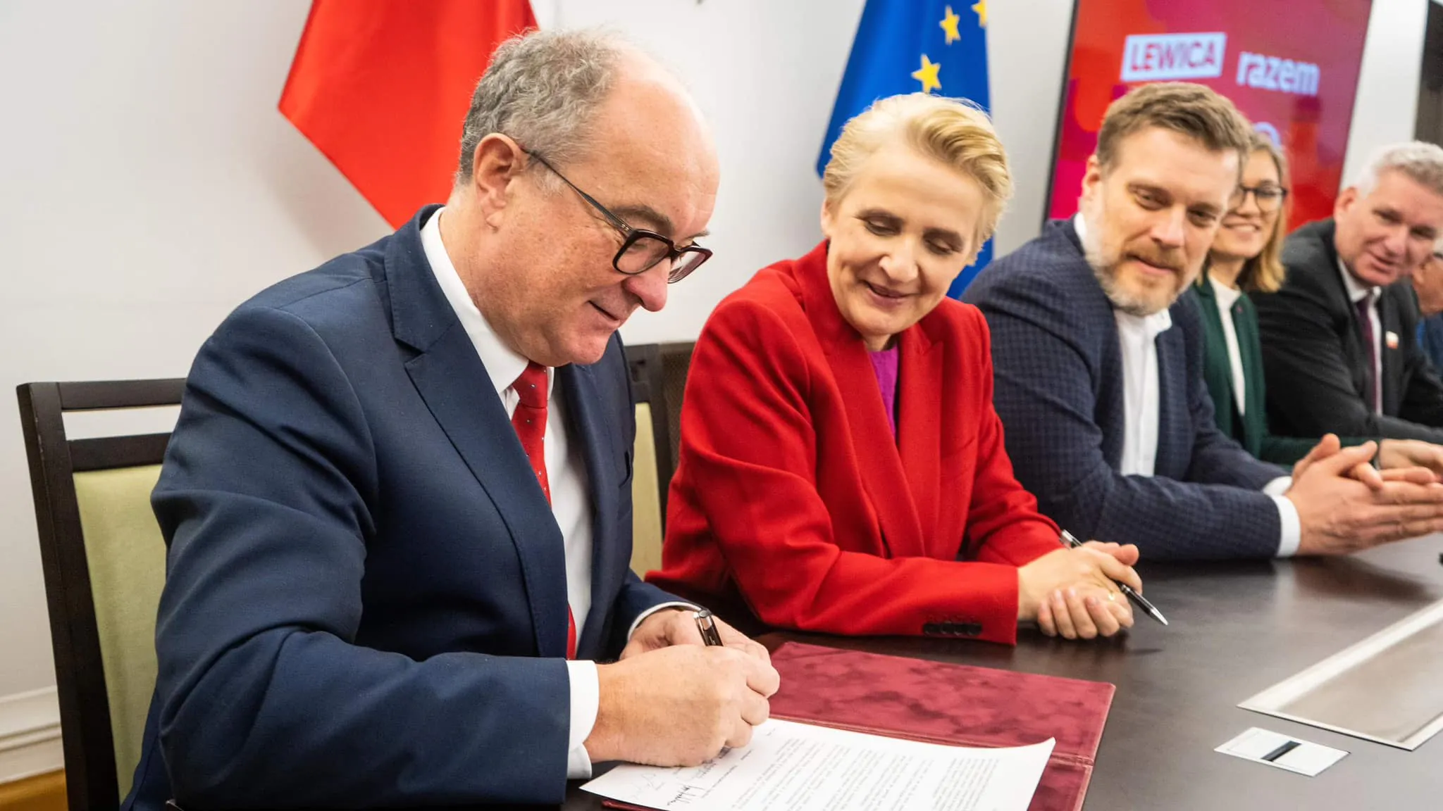 Historyczne porozumienie lewicy