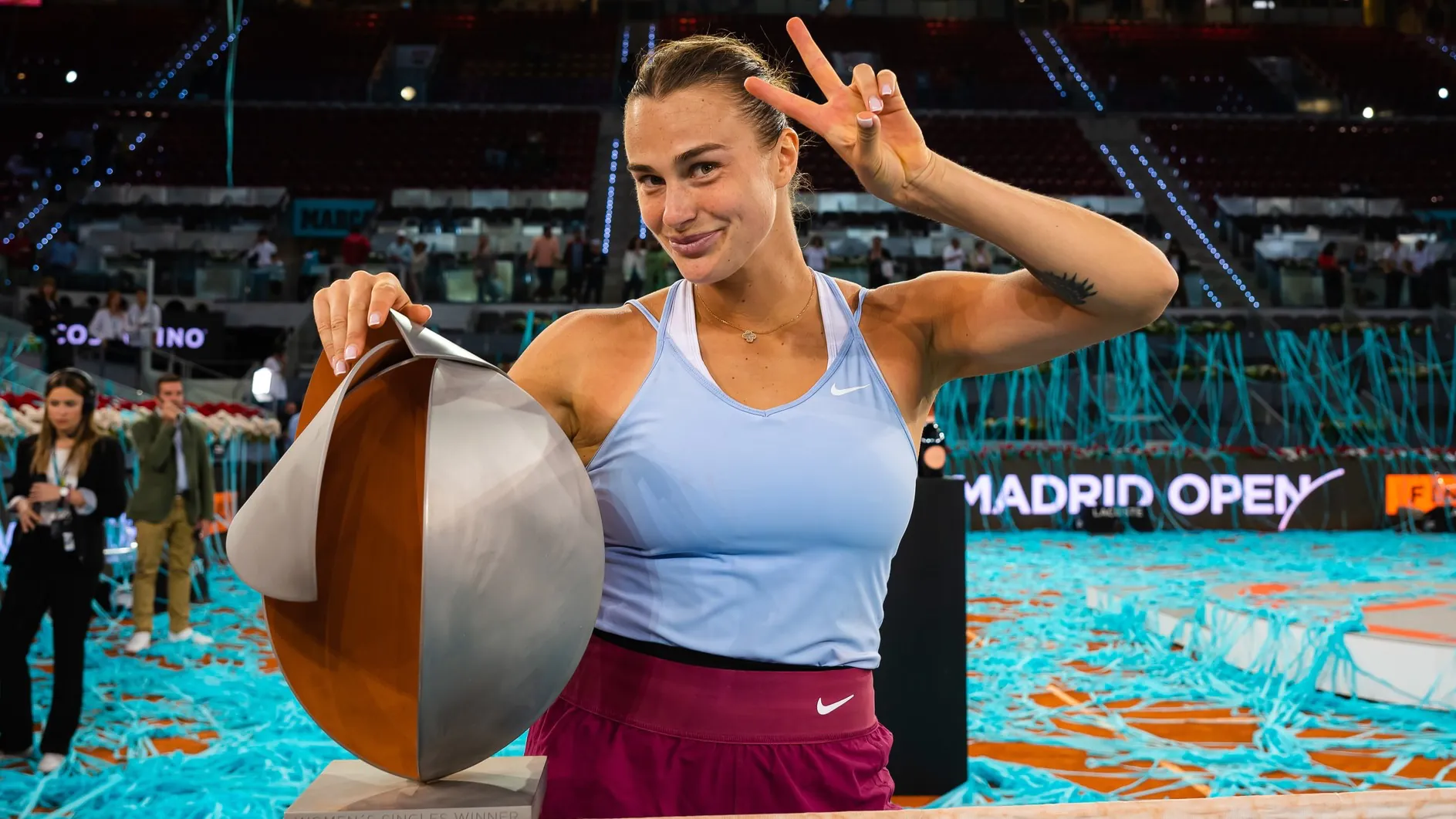 Sabalenka lepsza od Świątek