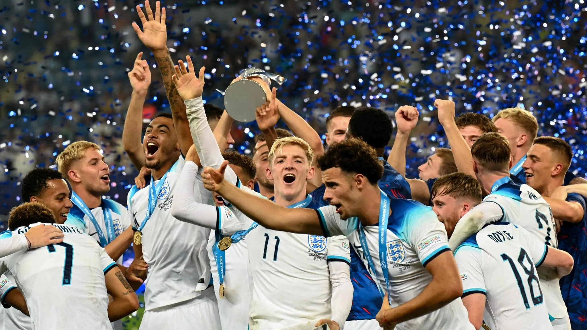 Anglicy młodzieżowymi mistrzami Europy