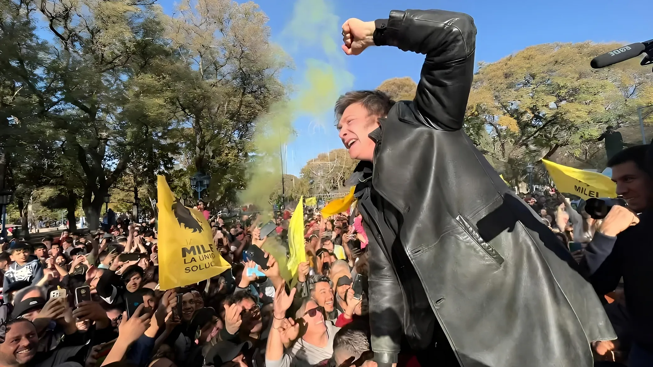 Argentyński Mentzen triumfuje