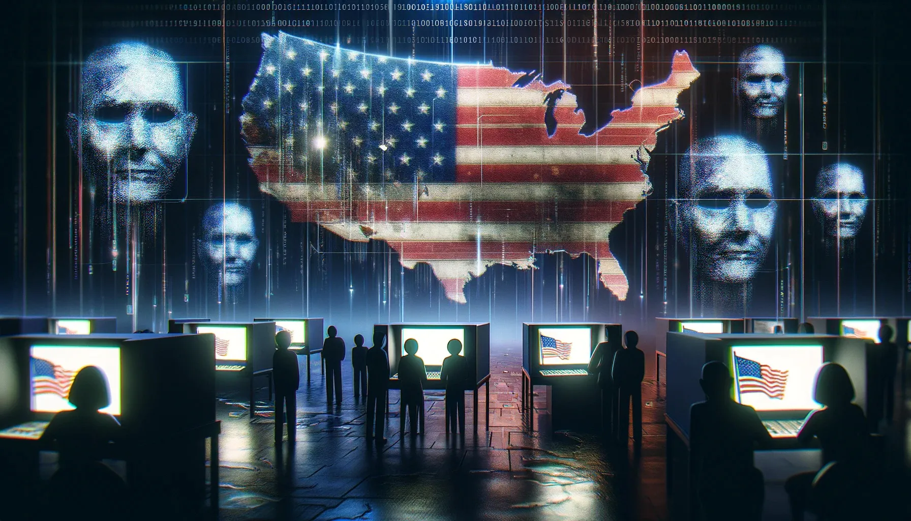 Tsunami dezinformacji przed wyborami w USA