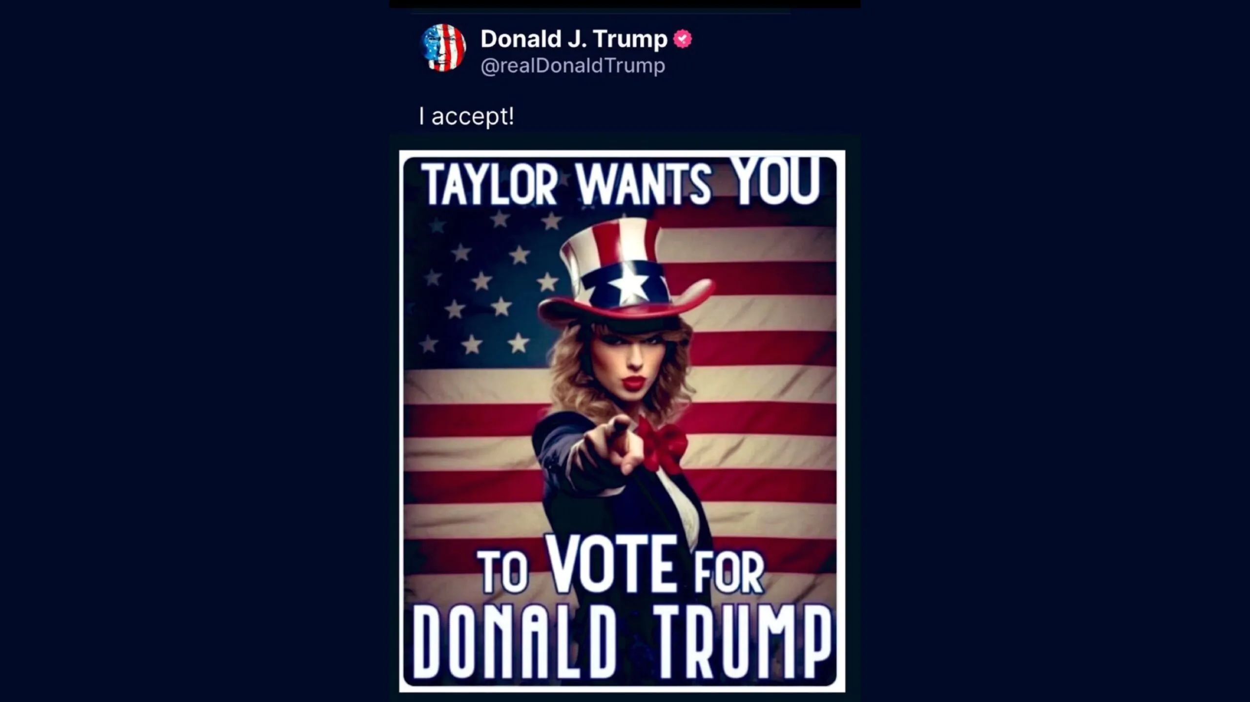 Swiftie są wściekłe na Trumpa
