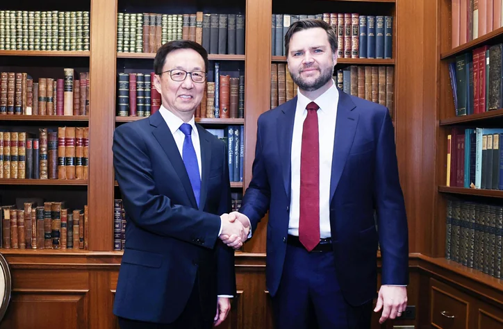 Han Zheng wziął udział w ceremonii zaprzysiężenia prezydenta USA