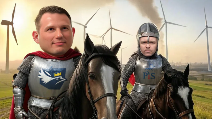 Ekoterroryzm vs. ekobójstwo? Wojna Nawrockiego i Mentzena z wiatrakami