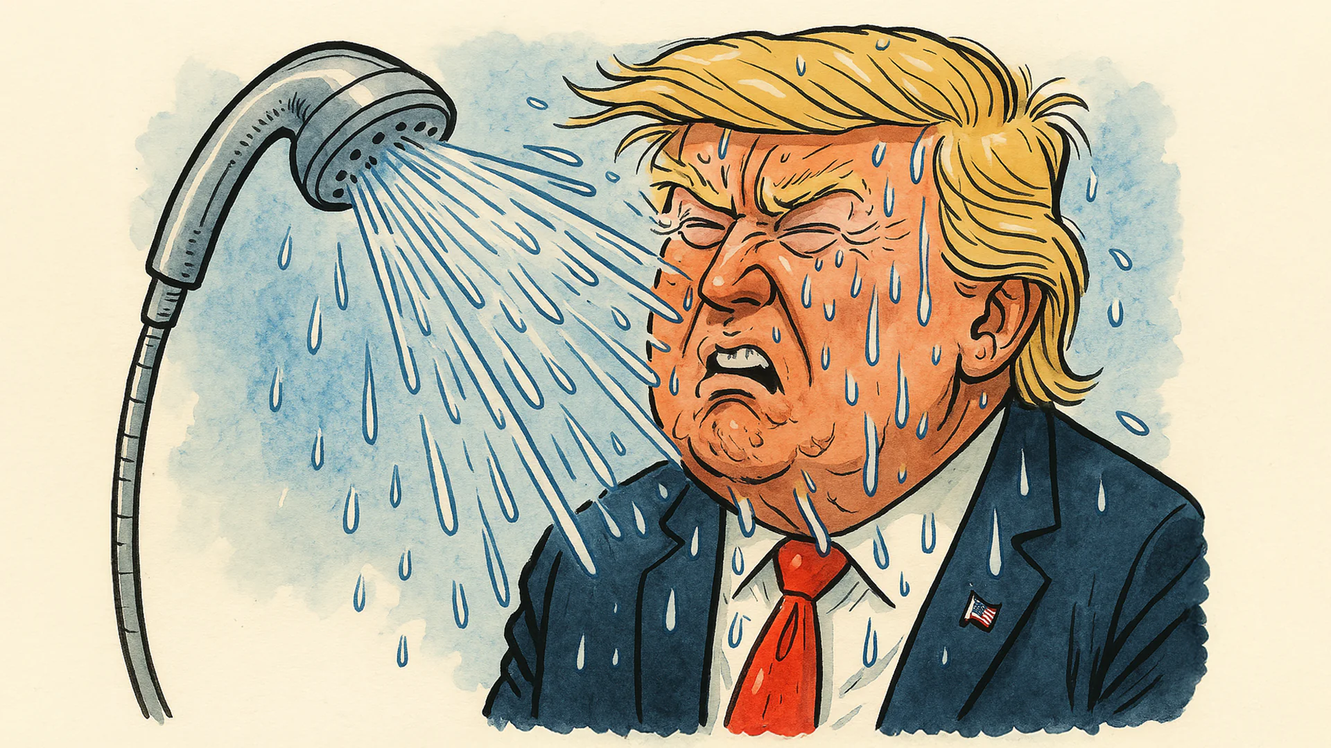 Ameryka znów mokra – prysznice mogą lać bez granic