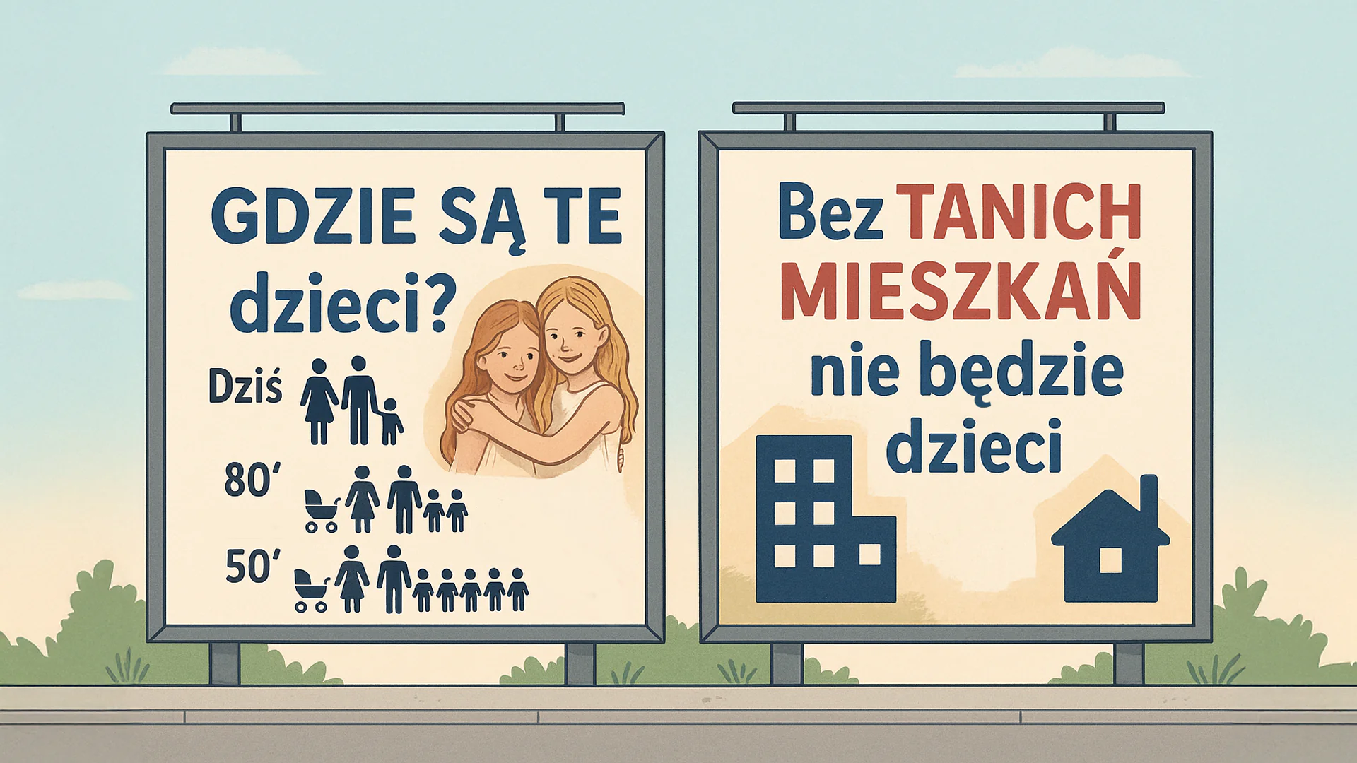 Bez mieszkania nie ma dzieci