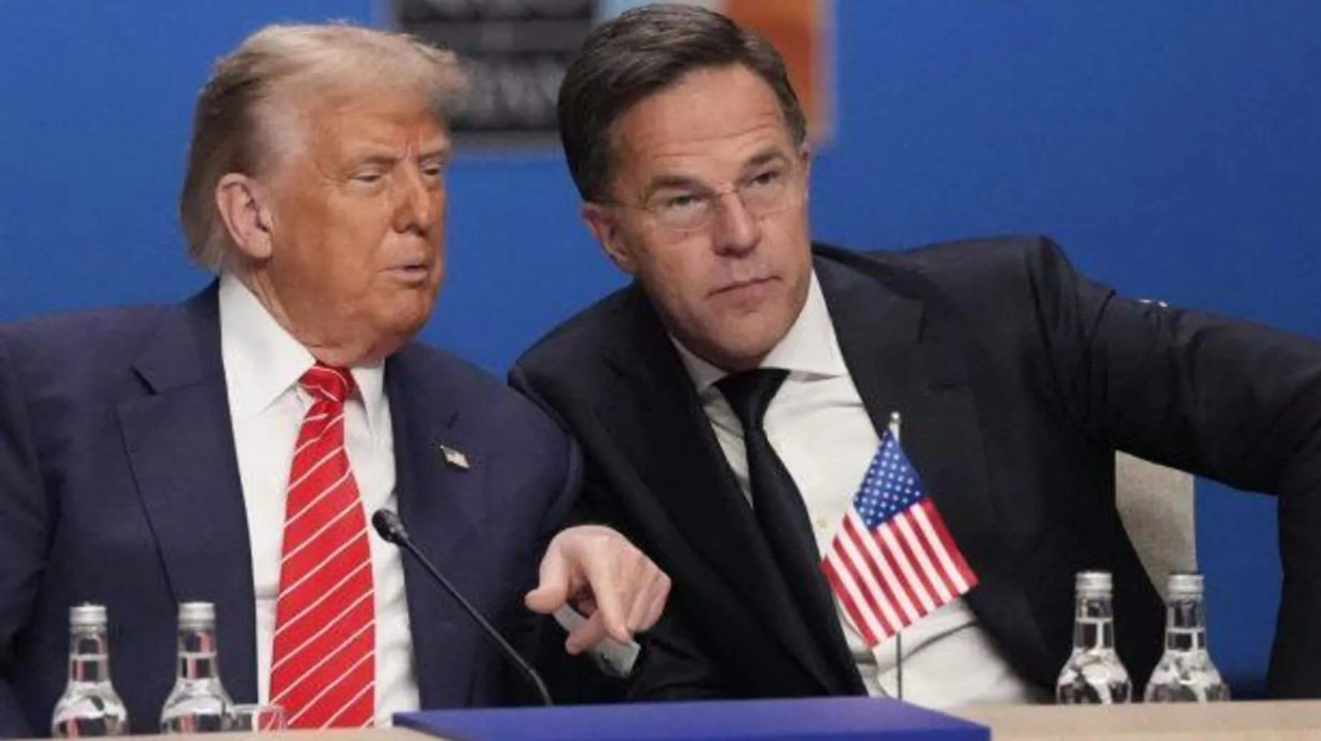 Rutte i jego „tatuś”