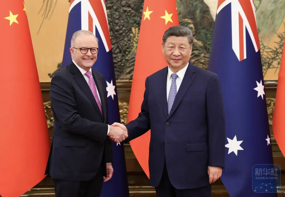 Xi Jinping spotkał się z premierem Australii