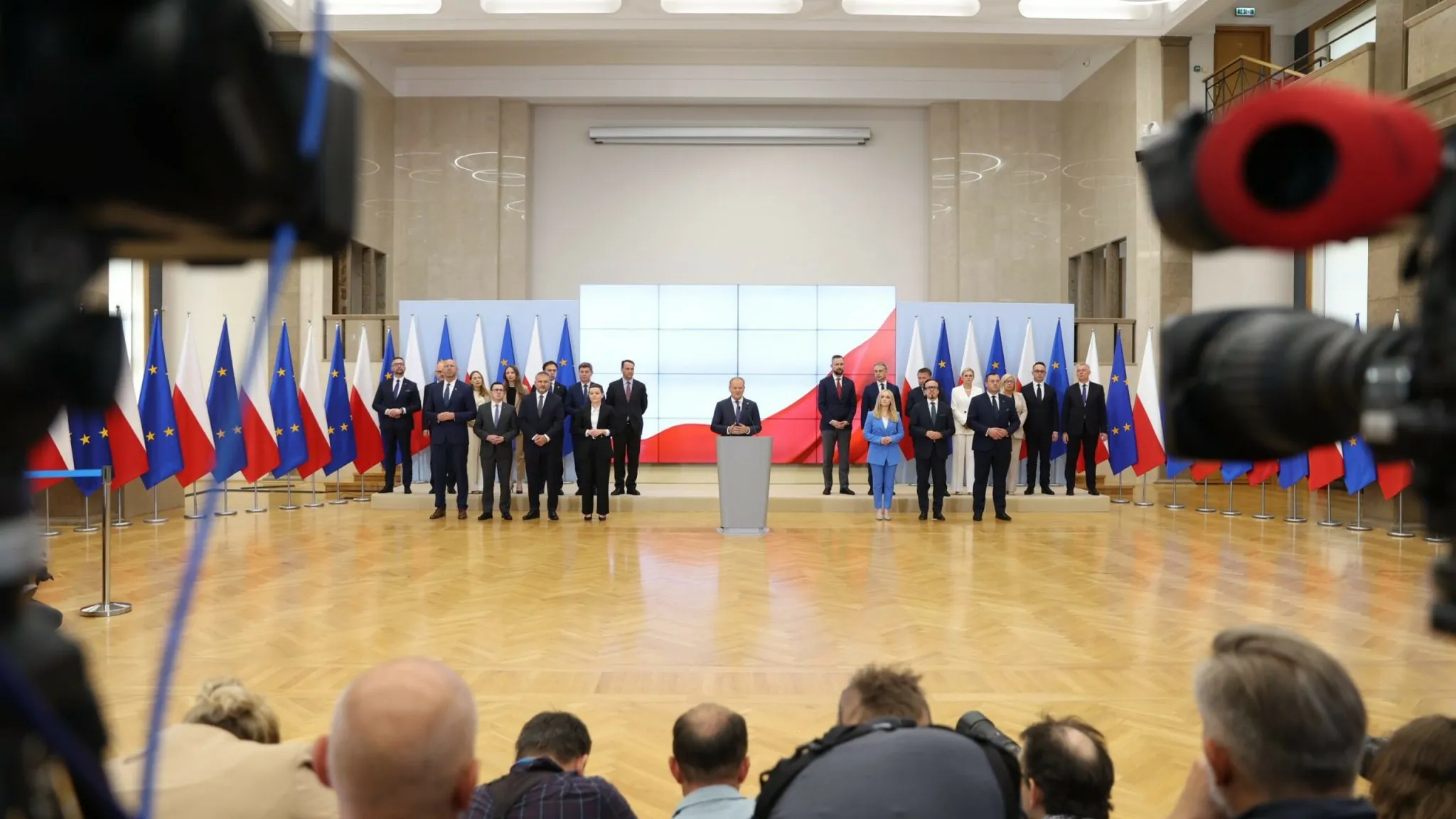 Tusk: Precz z sabotażystami i malkontentami!