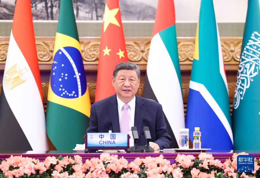Xi Jinping wziął udział w wirtualnym szczycie BRICS