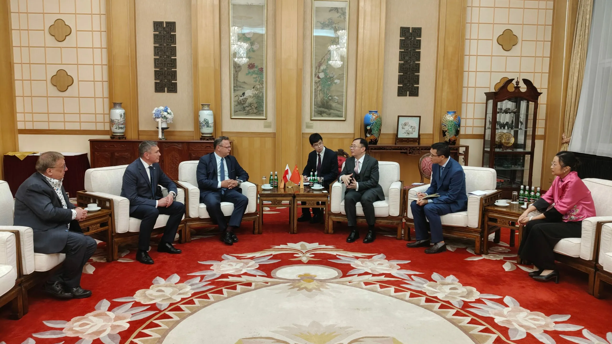 Spotkanie przedstawicieli Nowej Lewicy z Ambasadorem ChRL J.E. Lu Shanem