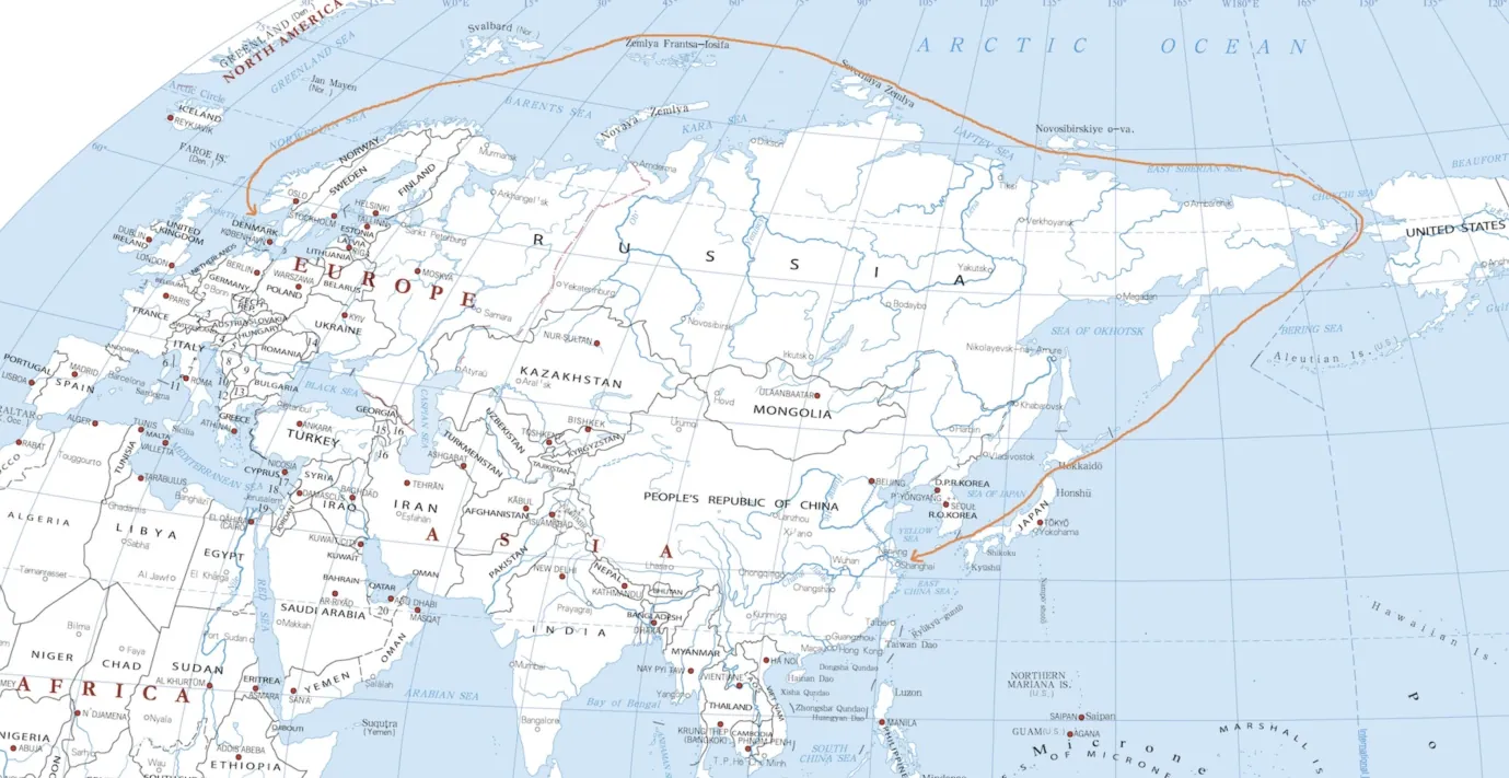 Gdańsk na końcu Polarnego Jedwabnego Szlaku
