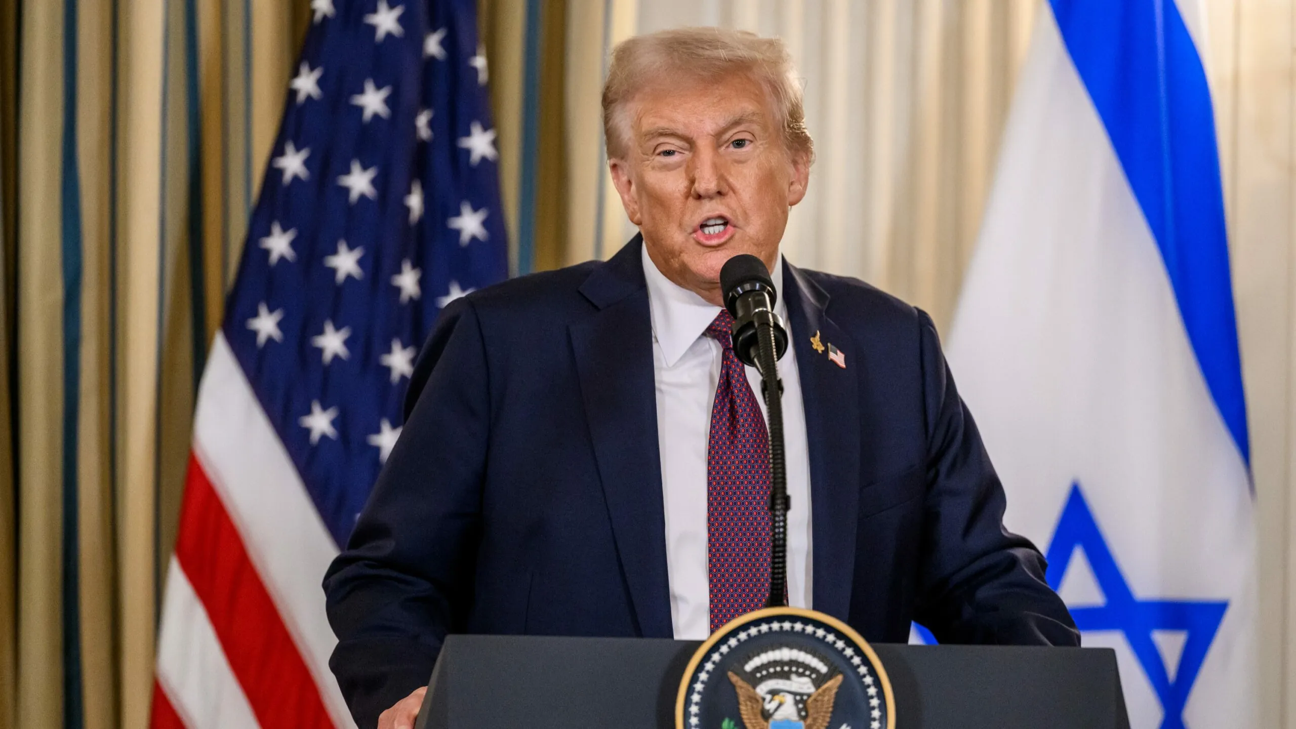 Izrael pozostanie w połowie Gazy