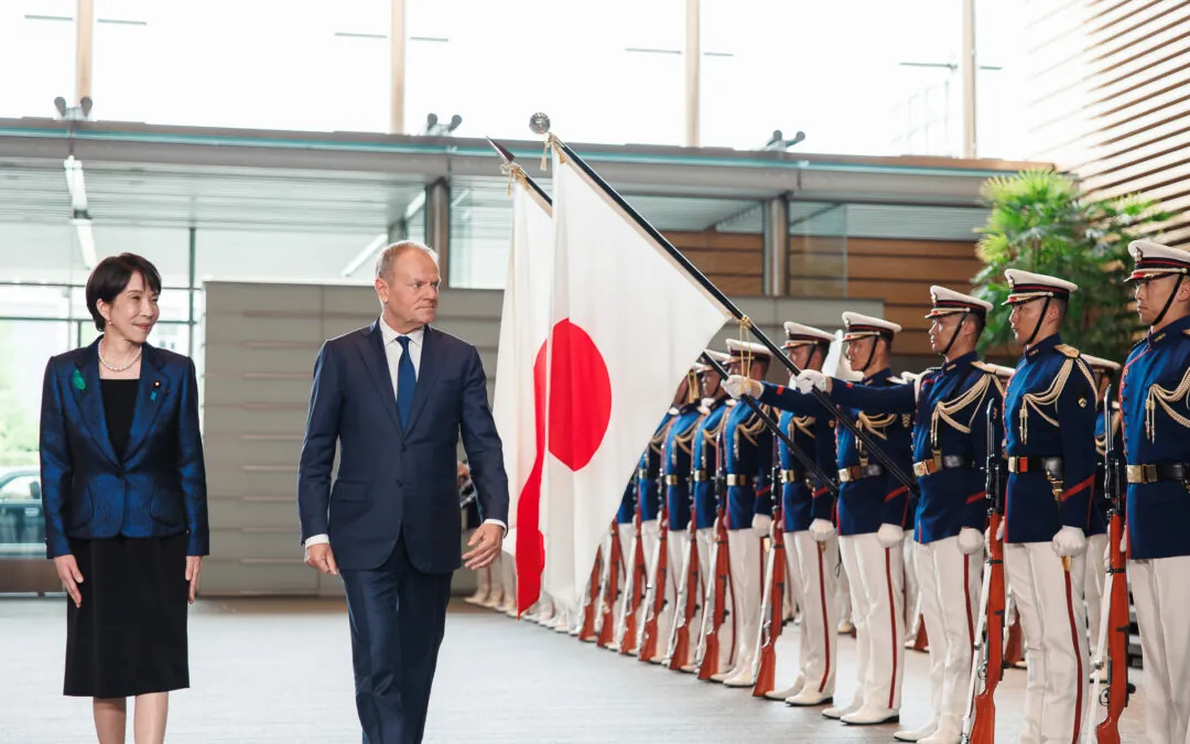 Polska i Japonia podnoszą relacje do poziomu partnerstwa strategicznego