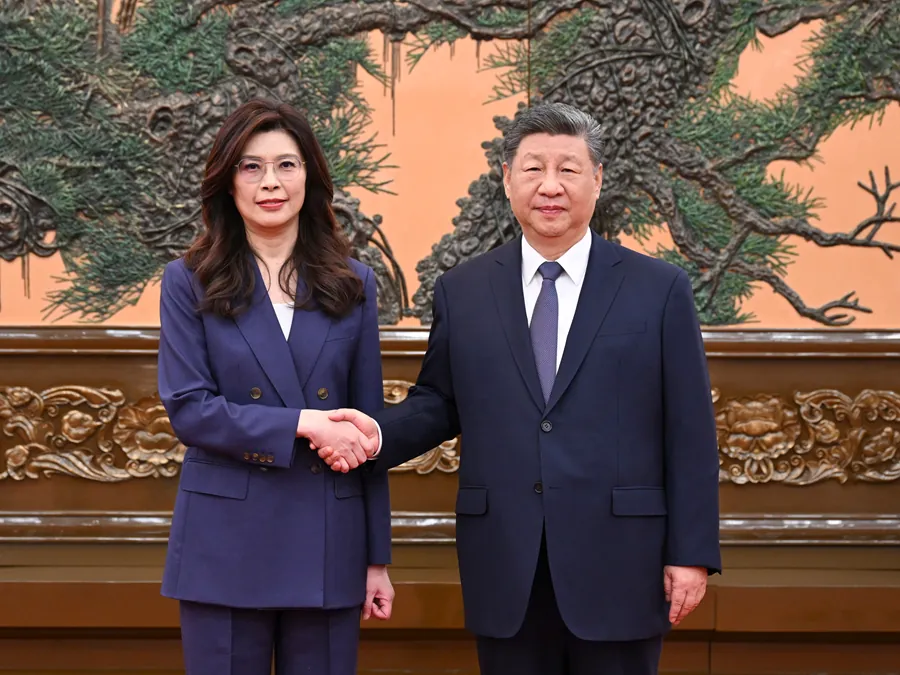 Xi Jinping spotkał się w Pekinie z przewodniczącą Kuomintangu